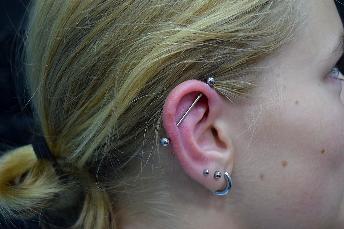Piercing industrial bar